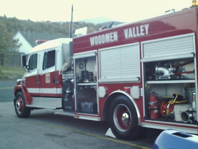 Woodmen Valley fire truck